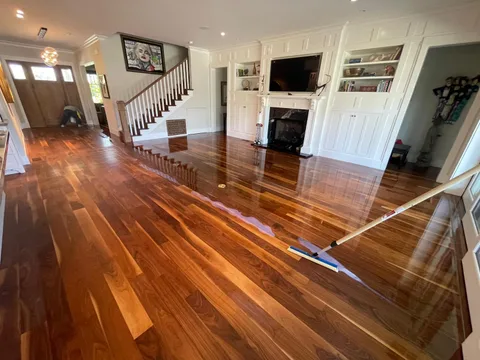 Clean And Top Coating Existing Walnut Flooring, Sonoma Valley, project, photo 5