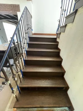 San Mateo Project, Refinishing Existing White Oak Flooring, project, photo 4