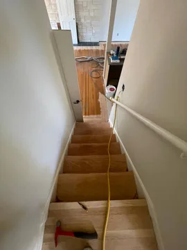 REDWOOD CITY PROJECT. REFINISHING EXISTING FLOORING, before, photo 5