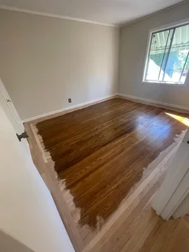 REDWOOD CITY PROJECT. REFINISHING EXISTING FLOORING, before, photo 3